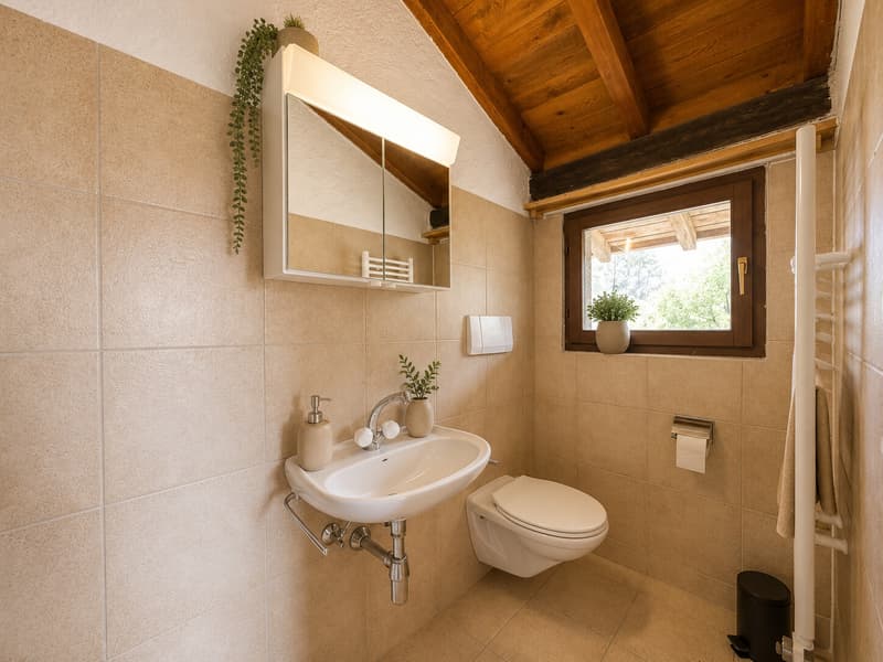 CONFORTEVOLE CASA 3.5 LOCALI DAL FASCINO STORICO A CAMIGNOLO (9)