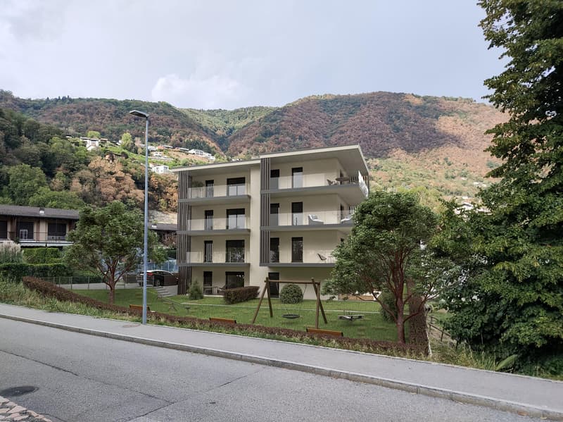 MODERNO 3.5 LOCALI CON GIARDINO PRIVATO A VACALLO (6)