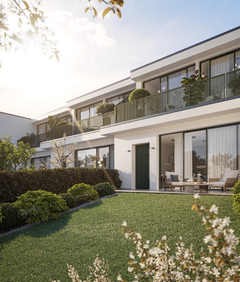MODERNE E NUOVE VILLETTE DI 5.5 LOCALI CON GIARDINO A MANNO (7)
