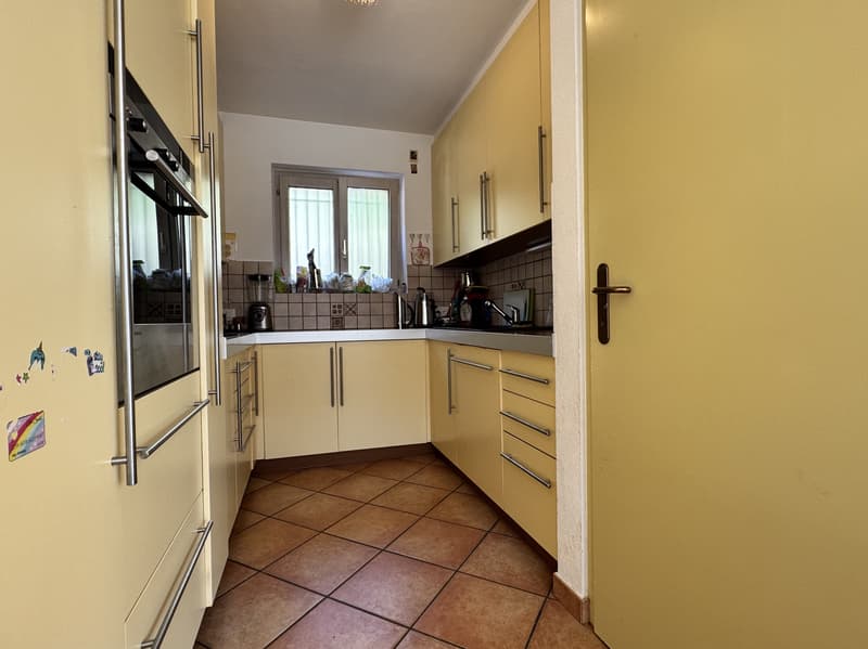 CASA GEMELLA DI 8.5 LOCALI CON PISCINA E TERRENO A MELANO (5)