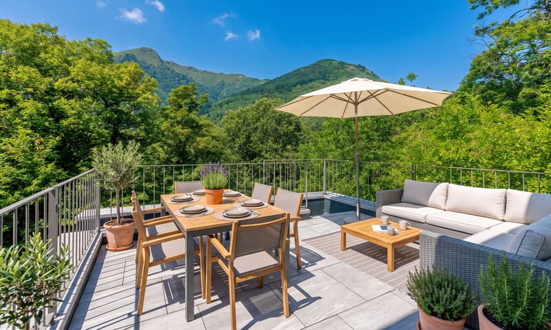 NUOVA CASA DI 3.5 LOCALI CON GIARDINO E DEPENDANCE A BRENO (2)