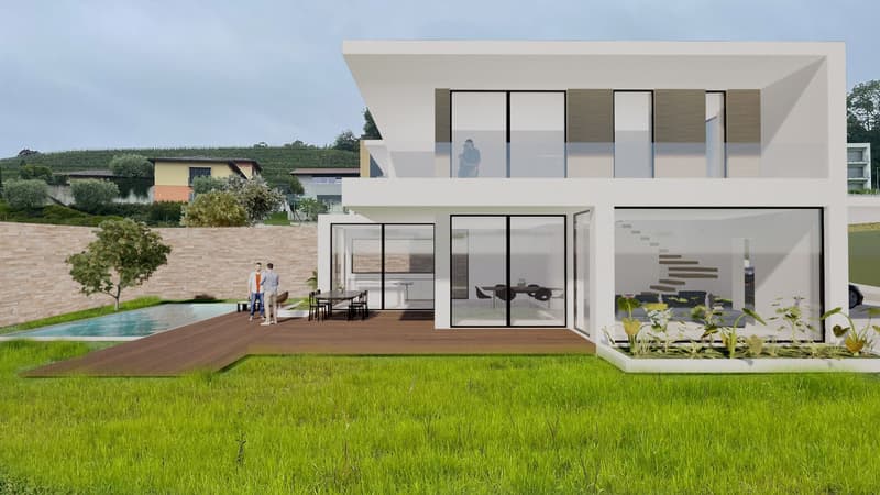 VILLA CON PROGETTO DI EDIFICAZIONE A SAN PIETRO DI STABIO (3)