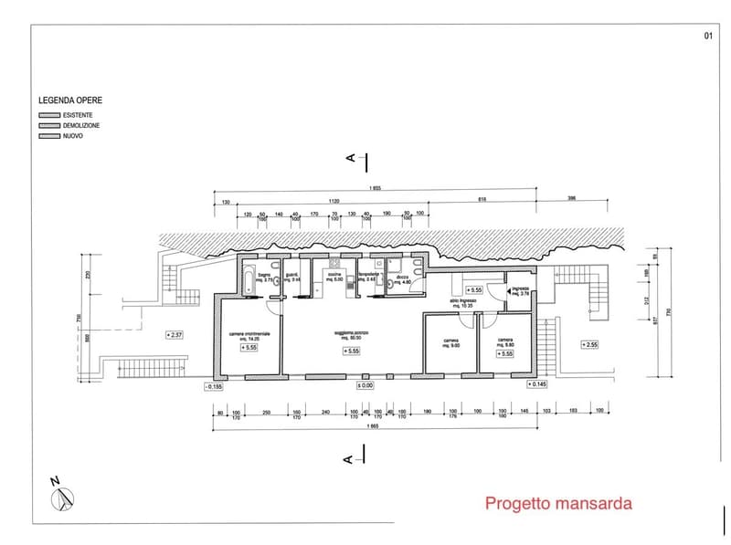 GRANDE CASA 4.5 LOCALI DA RISTRUTTURARE AD ARANNO (12)