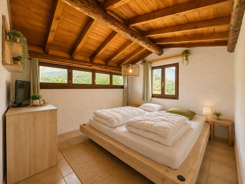 CONFORTEVOLE CASA 3.5 LOCALI DAL FASCINO STORICO A CAMIGNOLO (6)