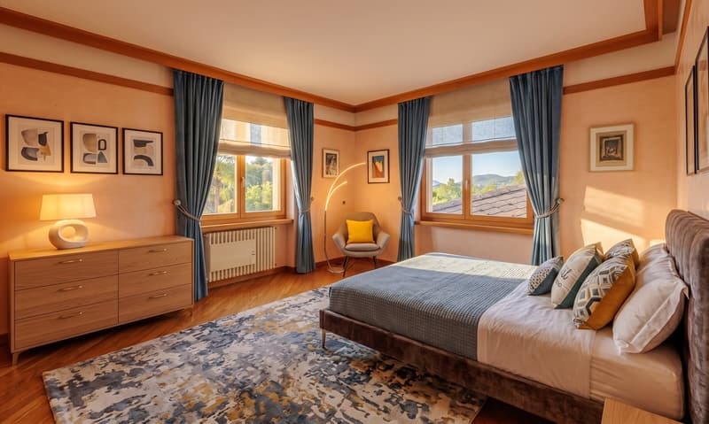 PRESTIGIOSA VILLA DI 9.5 LOCALI CON GRANDE TERRENO A VACALLO (6)