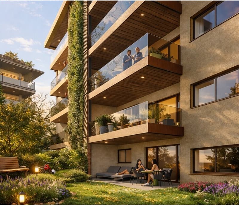 4.5 DI LUSSO CON ROOFTOP E PISCINA PRIVATI A PREGASSONA (2)