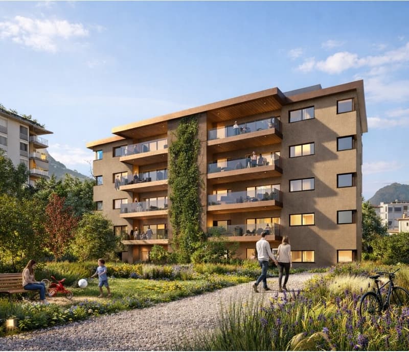 NUOVO 4.5 LOCALI DI ALTISSIMO STANDING A PREGASSONA (4)
