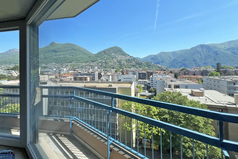 SPLENDIDO 4.5 LOCALI VISTA LAGO IN ZONA CENTRALE A LUGANO (8)