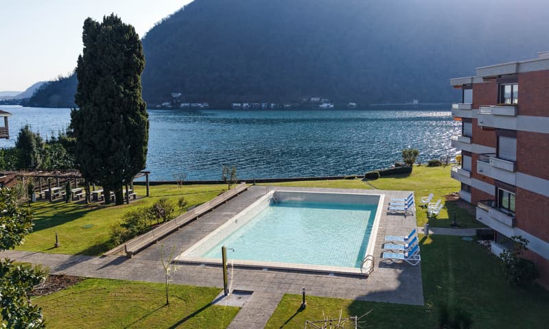 SPLENDIDO E LUMINOSO 4.5 LOCALI CON PISCINA A MAROGGIA (9)