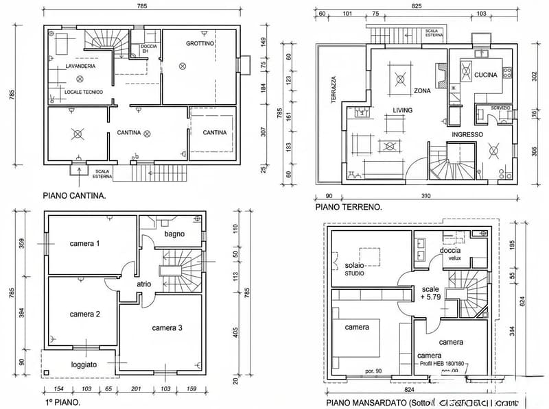 ELEGANTE E LUMINOSA CASA DI 7.5 LOCALI CON GIARDINO AD AGNO (10)