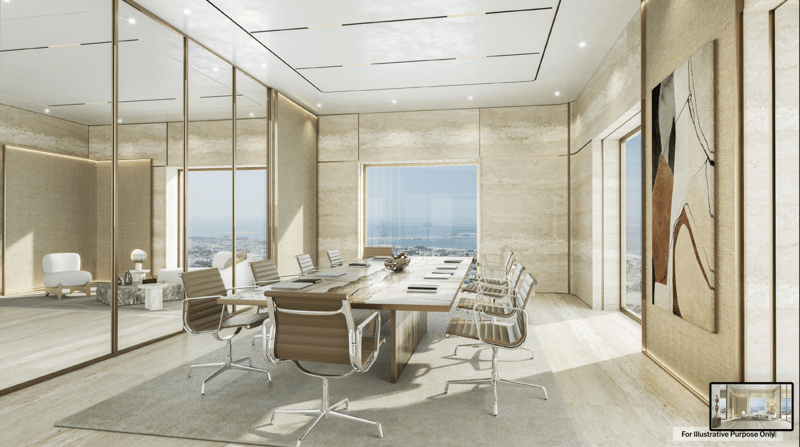 AHS TOWER - LUMINOSI E NUOVI UFFICI DI LUSSO A DUBAI (2)