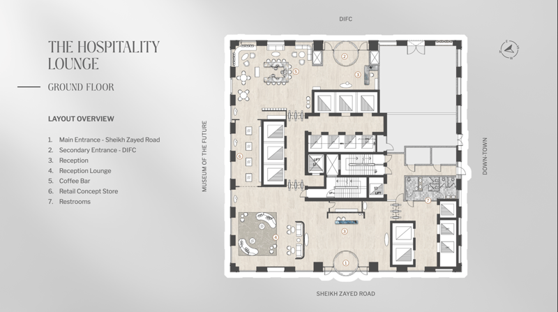 AHS TOWER - LUMINOSI E NUOVI UFFICI DI LUSSO A DUBAI (12)