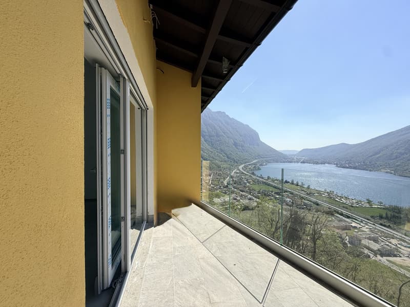 CASA 5.5 LOCALI RINNOVATA CON STUPENDA VISTA LAGO A ROVIO (12)