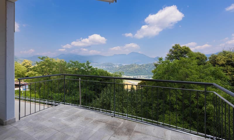 AFFITTASI CASA DI 5.5 LOCALI CON 2 TERRAZZE A VERNATE (2)