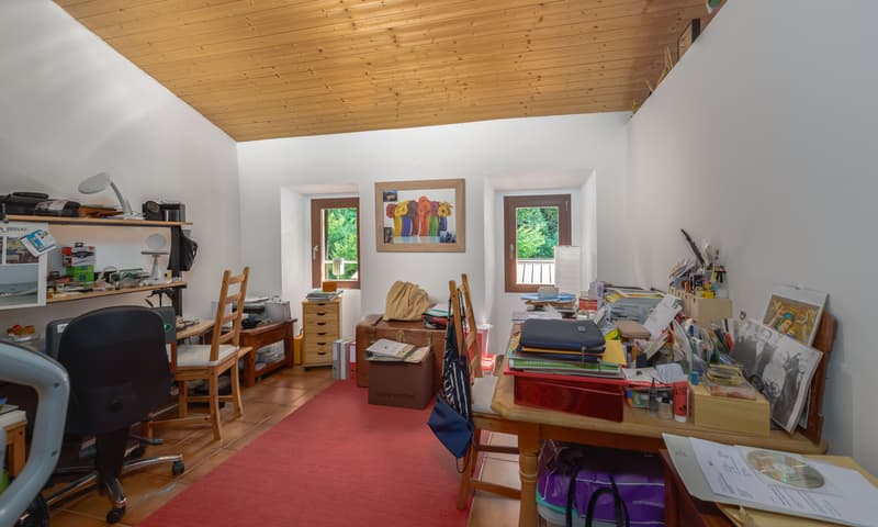 LUMINOSA E CARATTERISTICA CASA 4.5 LOCALI NEL VERDE AD ARZO (5)