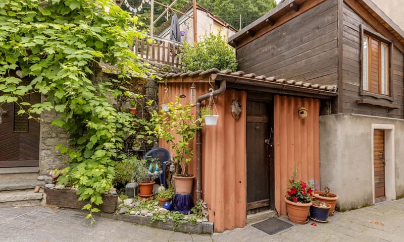 ACCOGLIENTE E GRAZIOSA CASA 5.5 CON GIARDINO A MEDEGLIA (8)