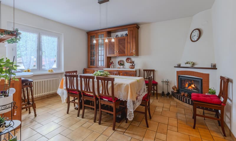 ACCOGLIENTE E GRAZIOSA CASA 5.5 CON GIARDINO A MEDEGLIA (1)
