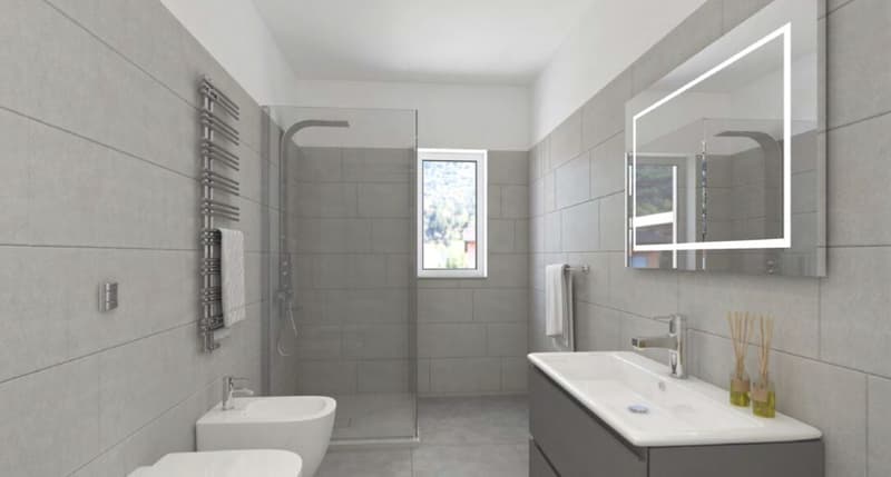 NUOVO 4.5 LOCALI CON BALCONE E VISTA APERTA A BELLINZONA (8)