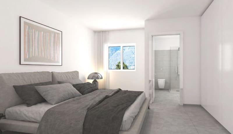 NUOVO 4.5 LOCALI CON BALCONE E VISTA APERTA A BELLINZONA (4)
