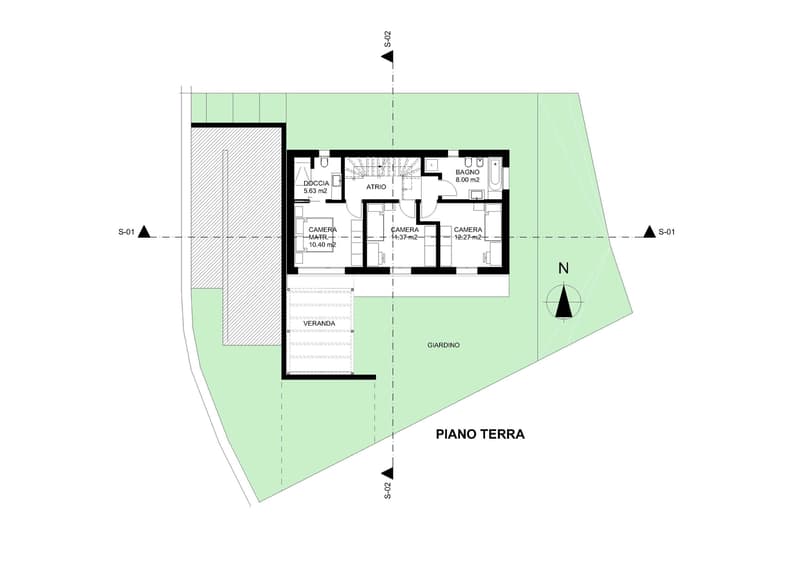 MODERNA VILLA 4.5 LOCALI CON PROGETTO APPROVATO A GNOSCA (2)