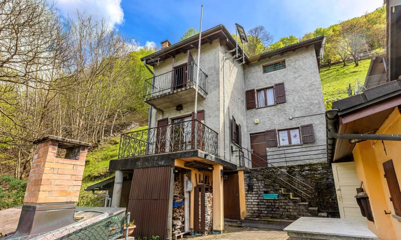 SPLENDIDA CASCINA 6.5 CON STUPENDA VISTA APERTA AD ARBEDO (2)