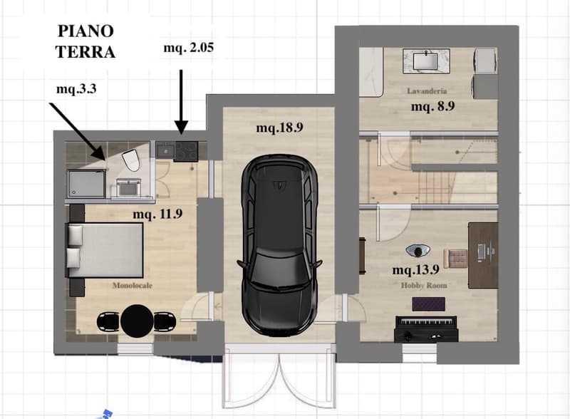 SPLENDIDA CASA 5.5 LOCALI RINNOVATA CON CHARME A CASTELROTTO (12)