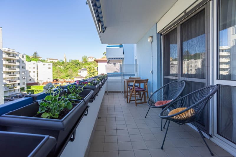 AFFARE - LUMINOSO 4.5 LOCALI CON TERRAZZA A MORBIO INFERIORE (3)