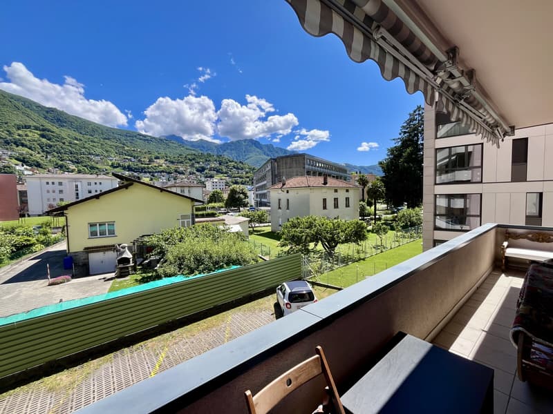 AMPIO 4.5 LOCALI CON DUE TERRAZZE IN CENTRO BELLINZONA (2)