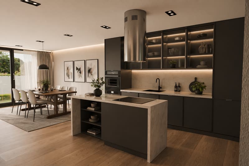 MODERNA E NUOVA VILLA 4.5 LOCALI CON GIARDINO A GRAVESANO (3)