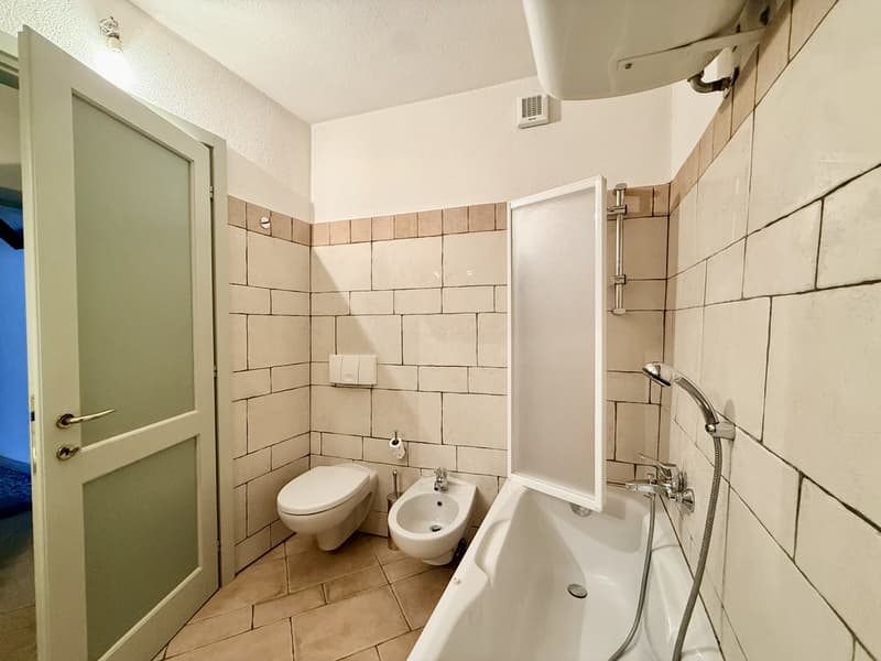 AFFITTASI STUPENDI BILOCALI IN PALAZZO STORICO A MORCOTE (8)