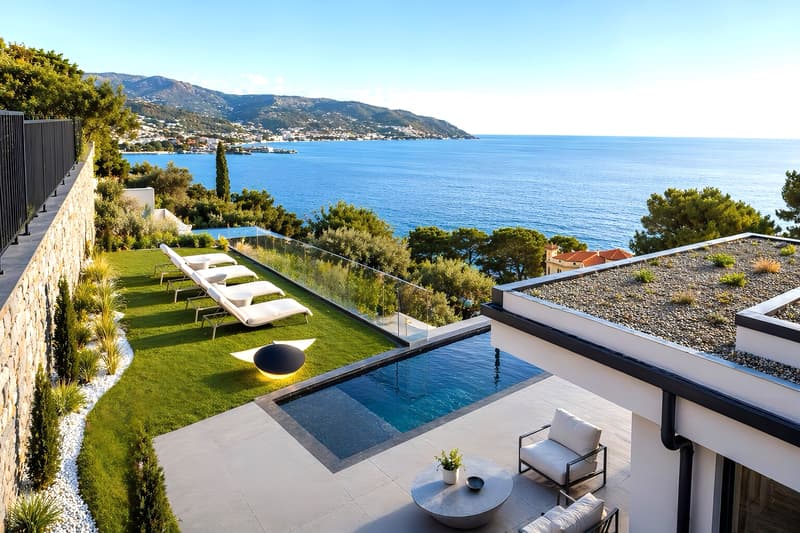 VILLA DI LUSSO CON PISCINA INFINITY VISTA MARE IN LIGURIA (3)
