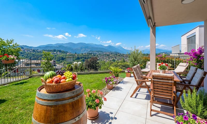 RENT TO BUY - MODERNO 3.5 LOCALI CON GIARDINO A PAZZALLO (2)