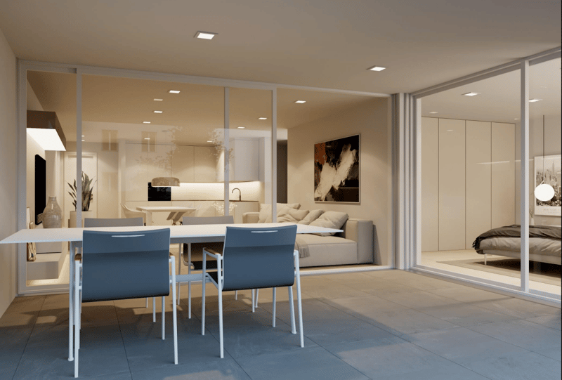 3.5 LOCALI IN EDIFICAZIONE CON TERRAZZA DI 19 MQ A RIVERA (2)