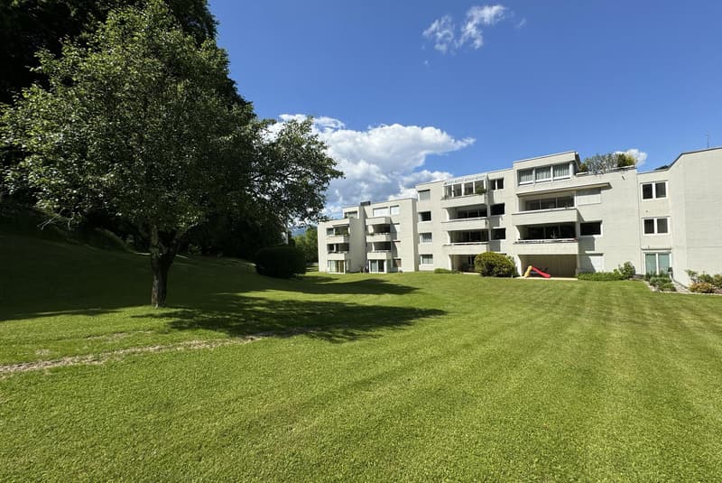 SPLENDIDO E AMPIO 4.5 LOCALI VISTA LAGO NEL VERDE A CARONA (3)