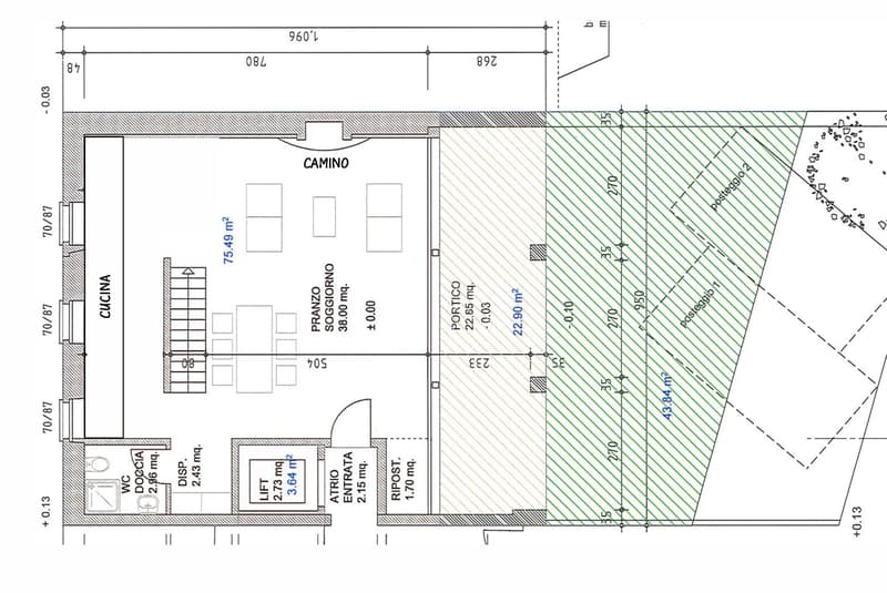 AMPIO DUPLEX 3.5 LOCALI CON GIARDINO PRIVATO AD AGNO (11)