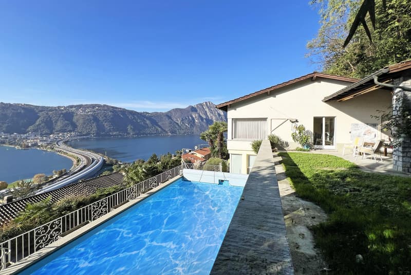VILLA 6.5 LOCALI CON STUPENDA VISTA LAGO E PISCINA A BISSONE (10)