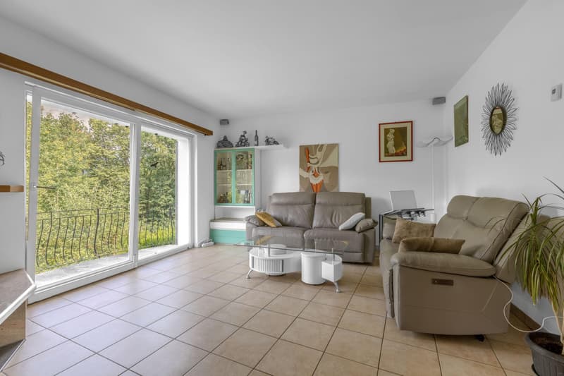 SPAZIOSA VILLA BIFAMILIARE 6.5 CON GIARDINO A CARABBIA (8)