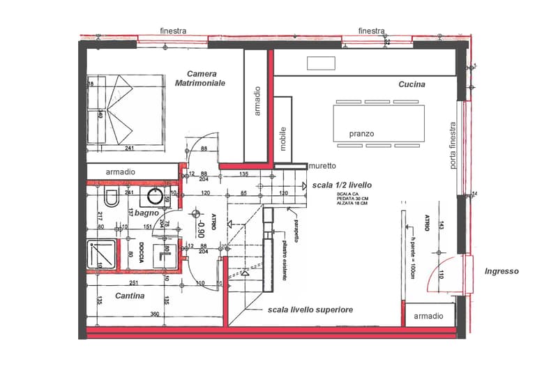 ACCOGLIENTE DUPLEX DI 4.5 LOCALI CON AREA ESTERNA A MAGLIASO (10)