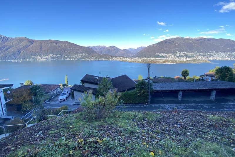 TERRENO EDIFICABILE CON VISTA LAGO APERTA A GERRA GAMBAROGNO (2)