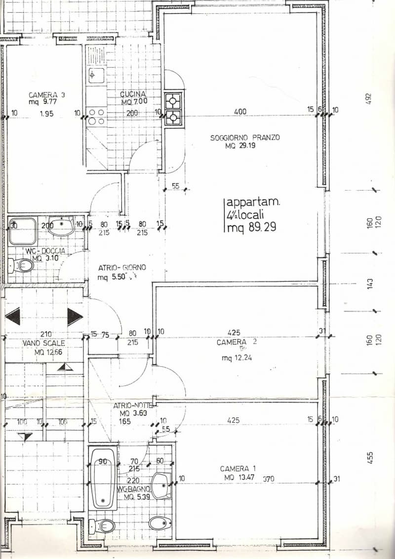 ATTICO DUPLEX MANSARDATO 5.5 LOCALI CON PISCINA A COMANO (10)
