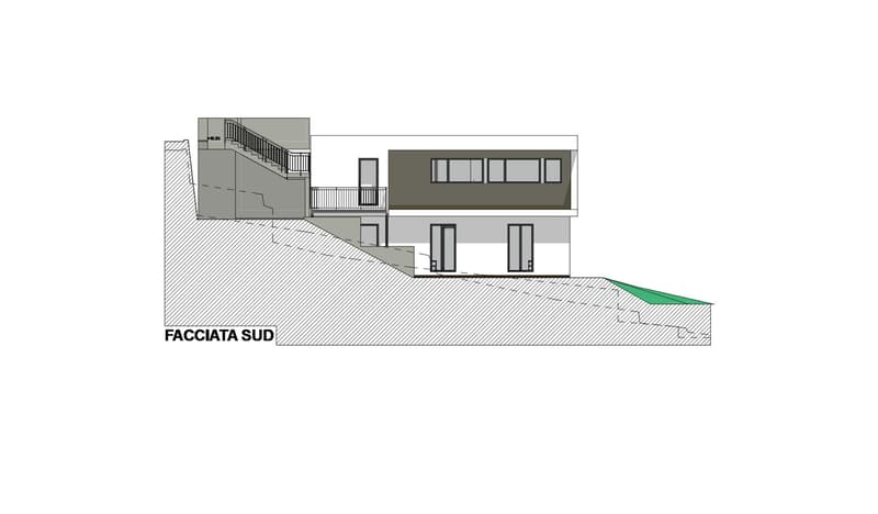 PROGETTO APPROVATO PER MODERNA VILLA DI 4.5 LOCALI A GNOSCA (6)