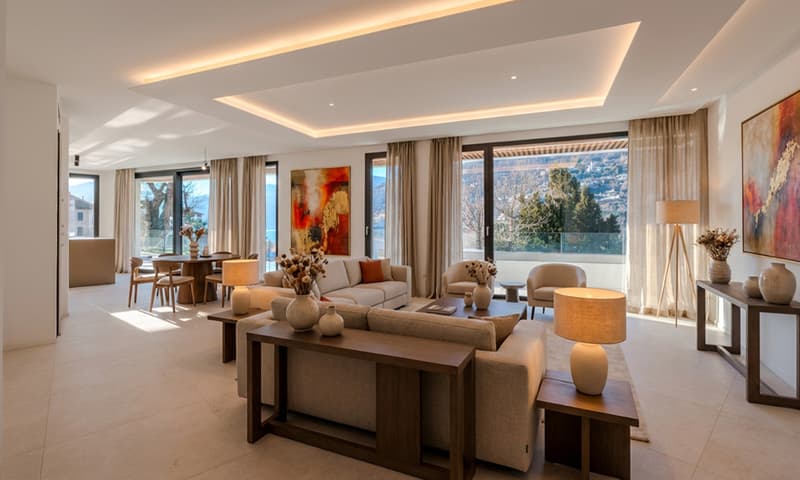 STUPENDA VILLA VISTA LAGO CON POSTO BARCA A BRUSINO ARSIZIO (3)