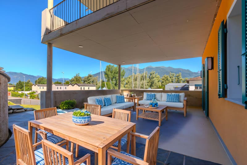 MERAVIGLIOSO 4.5 LOCALI CON TERRAZZA COPERTA A MAGADINO (1)