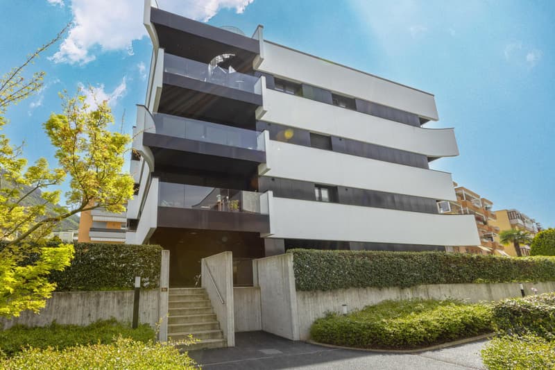 BELLISSIMO 2.5 LOCALI CON GRANDE TERRAZZA A PREGASSONA (8)