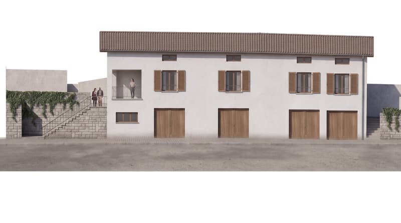 CASA 4.5 LOCALI DA RINNOVARE CON AMPIO TERRENO AD ARANNO (9)