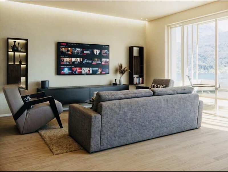 NUOVI MODERNI 4.5 LOCALI CON GIARDINO E VISTA LAGO A MELIDE (2)