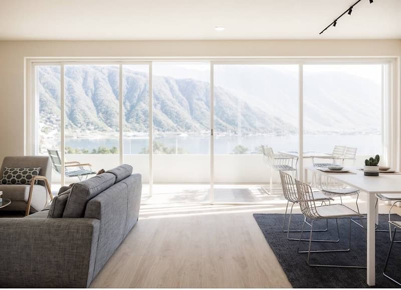 NUOVI MODERNI 4.5 LOCALI CON GIARDINO E VISTA LAGO A MELIDE (3)