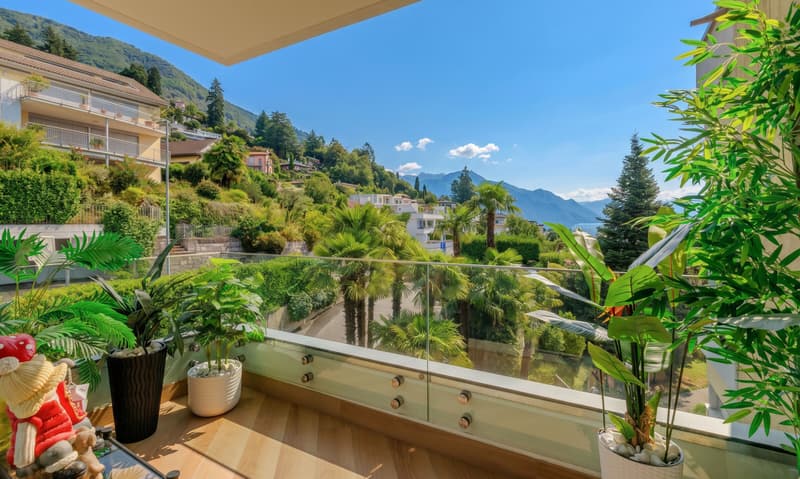 MERAVIGLIOSO 3.5 LOC. ARREDATO VISTA LAGO E PISCINA LOCARNO (5)