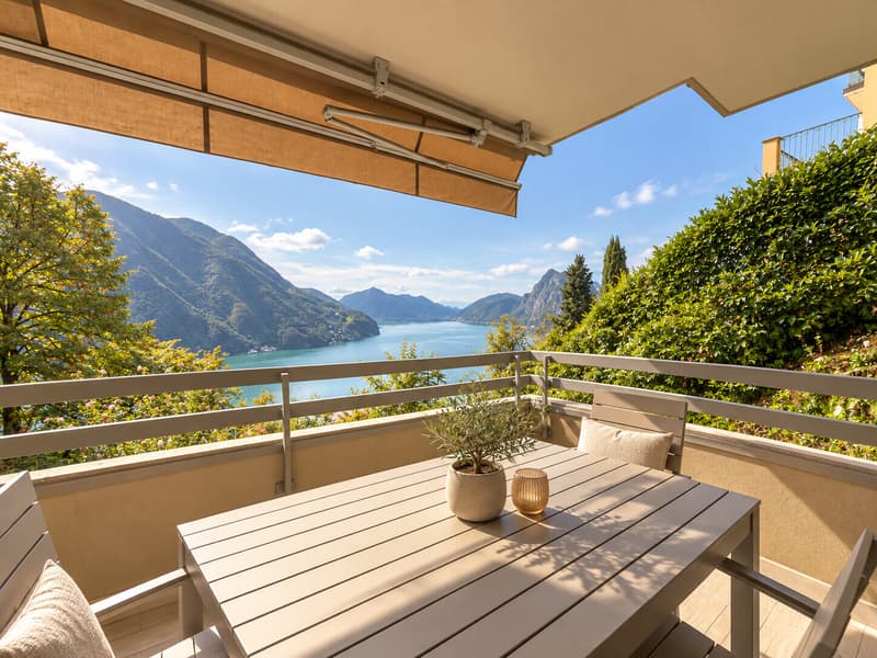 ELEGANTE 3.5 LOCALI CON TERRAZZA E VISTA LAGO A RUVIGLIANA (2)