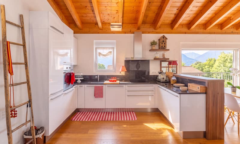 MODERNO ATTICO DI 3.5 LOCALI CON TERRAZZA A VILLA LUGANESE (4)